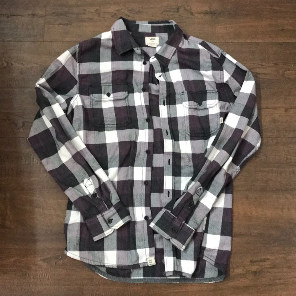 Vans Purple Flannel